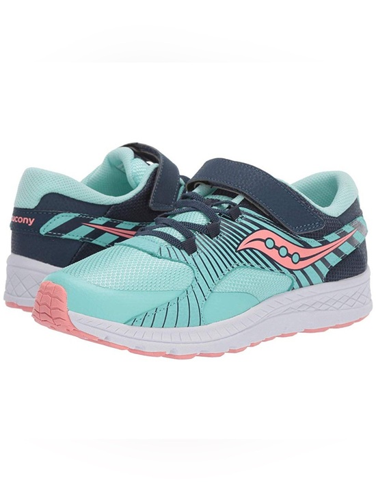 Saucony Other - Saucony Velocer A/C Sneaker Kids US 5.5 Accessible Velcro Like New Comfy